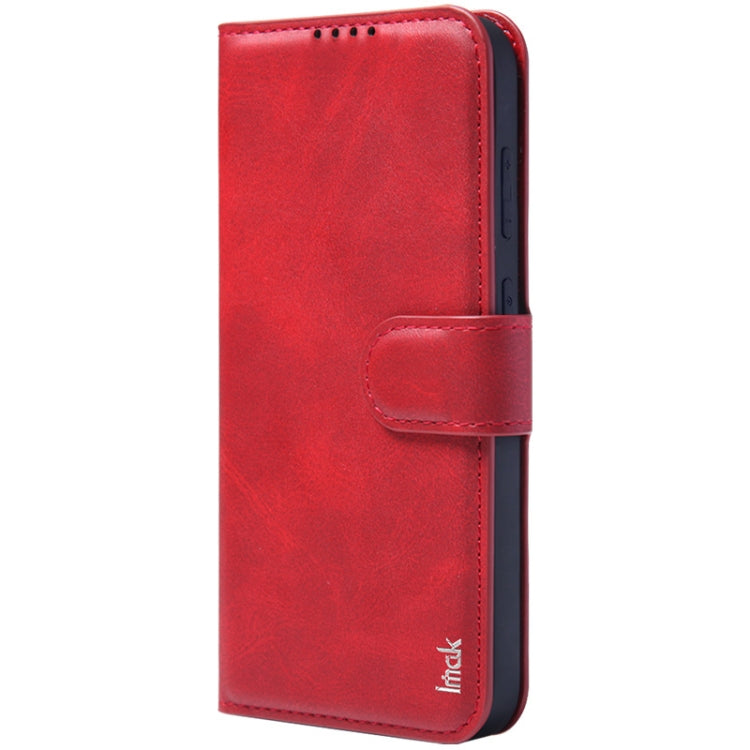 For Samsung Galaxy S24+ 5G IMAK Count Series Flip Leather Phone Case(Red) - Galaxy S24+ 5G Cases by imak | Online Shopping UK | buy2fix