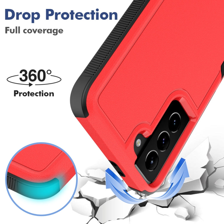 For Samsung Galaxy S21+ 5G 2 in 1 PC + TPU Phone Case(Red) - Galaxy S21+ 5G Cases by buy2fix | Online Shopping UK | buy2fix