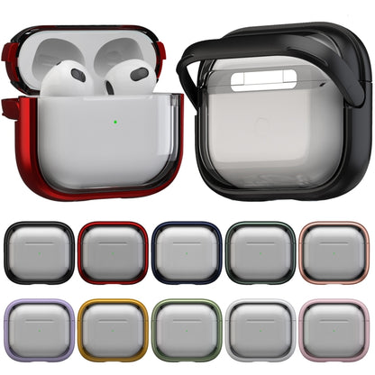 For AirPods Pro 2  TPU Hybrid PC Case with Holder(Yellow) - For AirPods Pro 2 by buy2fix | Online Shopping UK | buy2fix