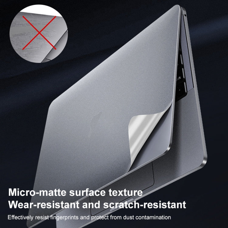 For MacBook Air 13.6 inch A2681 2022 ZGA 5 in 1 Laptop All-round Protective Film(Grey) - Skin Sticker by ZGA | Online Shopping UK | buy2fix