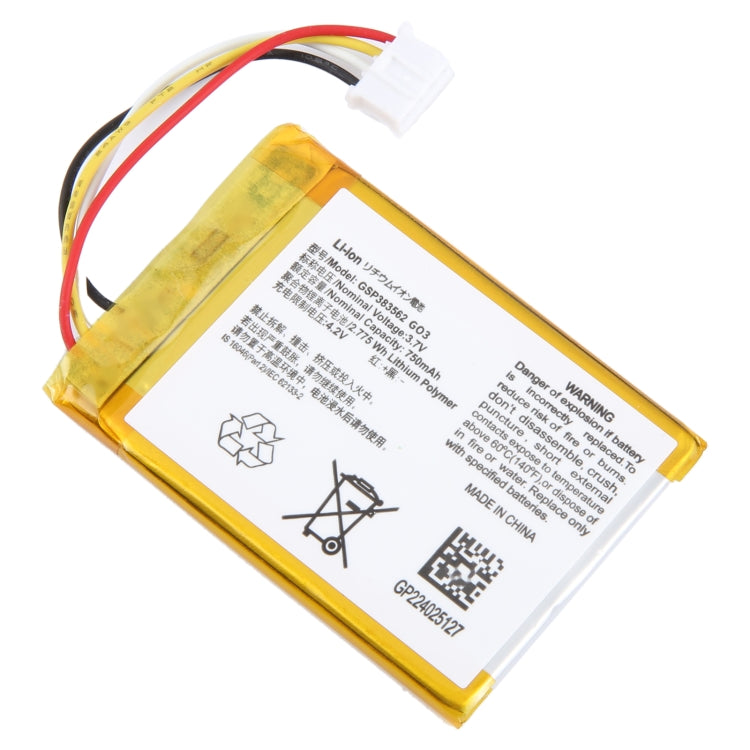 For JBL Go 3 GSP383562 G03 750mAh Battery Replacement - Others by buy2fix | Online Shopping UK | buy2fix