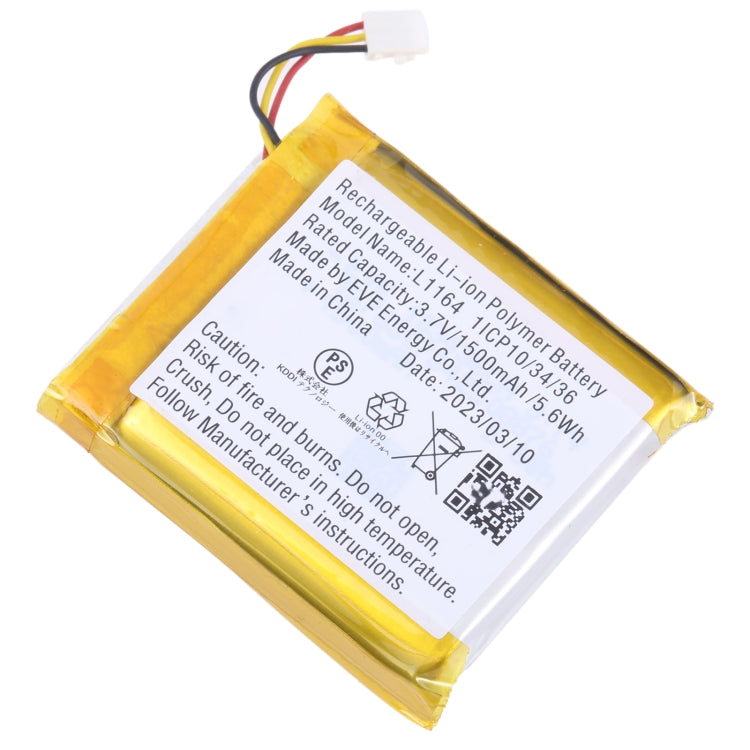 For Amazfit EVE L1164 1500mAh Battery Replacement - For Watch by buy2fix | Online Shopping UK | buy2fix