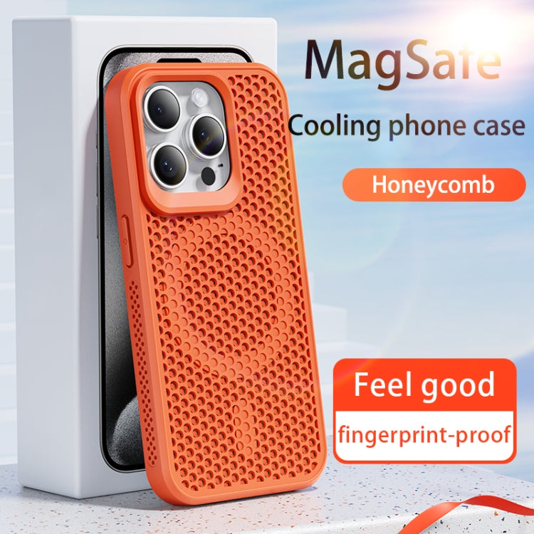 For iPhone 16 MagSafe Magnetic Heat Dissipation Phone Case(Light Purple) - iPhone 16 Cases by buy2fix | Online Shopping UK | buy2fix