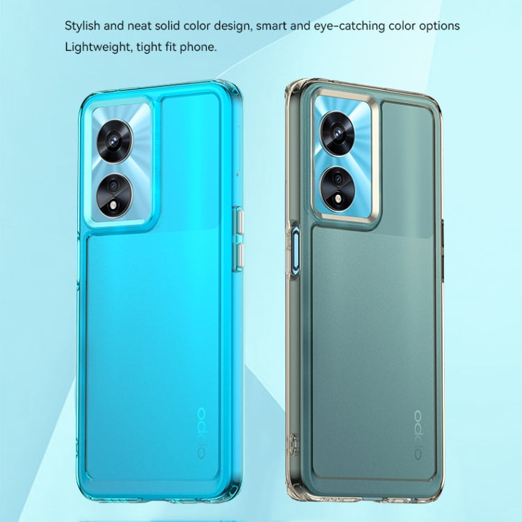 For OPPO A77 5G Candy Series TPU Phone Case(Transparent) - OPPO Cases by buy2fix | Online Shopping UK | buy2fix