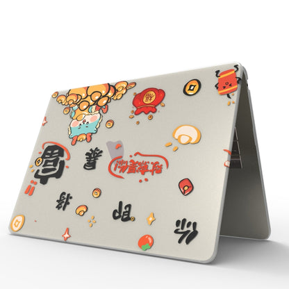 For MacBook Air 13.6 M2 A2681 / M3 A3113 UV Printed Pattern Laptop Frosted Protective Case(DDC-1689) - MacBook Air Cases by buy2fix | Online Shopping UK | buy2fix