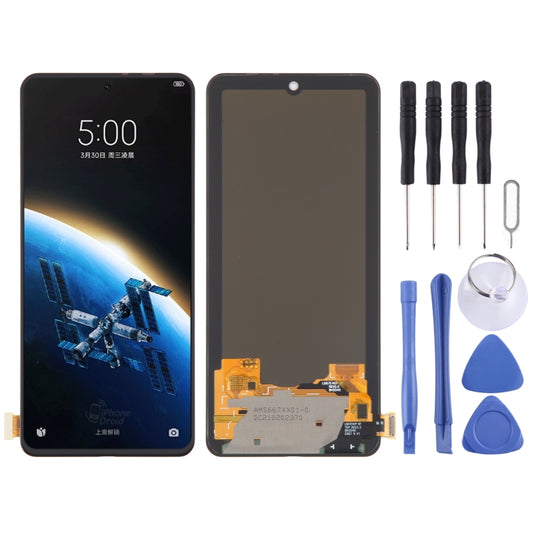 For Xiaomi Black Shark 5 RS OLED Material LCD Screen with Digitizer Full Assembly - LCD Screen by buy2fix | Online Shopping UK | buy2fix