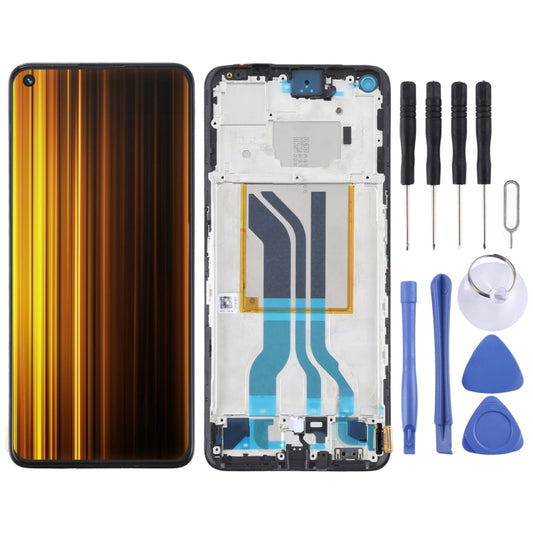 For Realme GT Neo 3T RMX3372 RMX3371 Original AMOLED LCD Screen Digitizer Full Assembly with Frame - LCD Screen by buy2fix | Online Shopping UK | buy2fix