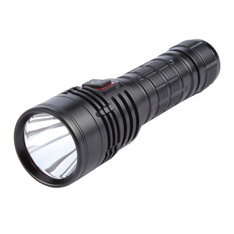 813 T40 1200LM USB Rechargeable LED Flashlight(Black) - LED Flashlight by buy2fix | Online Shopping UK | buy2fix