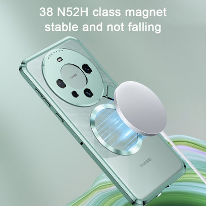 For Huawei Mate 60 Pro Aromatherapy Holder Single-sided MagSafe Magnetic Phone Case(Green) - Huawei Cases by buy2fix | Online Shopping UK | buy2fix