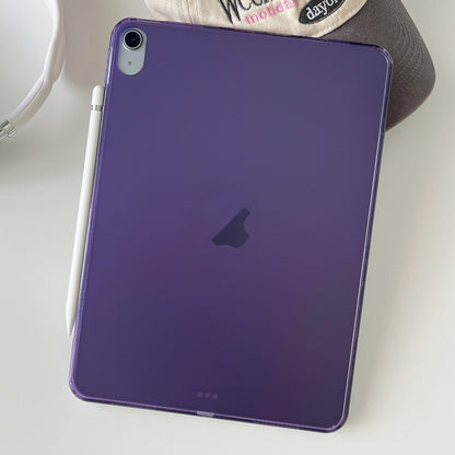 For iPad Pro 11 2024 Skin-feeling Crystal Clear Acrylic Tablet Case(Purple) - iPad Pro 11 2024 Cases by buy2fix | Online Shopping UK | buy2fix