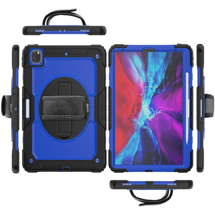 For iPad Pro 13 2024 Silicone + PC Tablet Protective Case(Dark Blue+Black) - iPad Pro 13 2024 Cases by buy2fix | Online Shopping UK | buy2fix