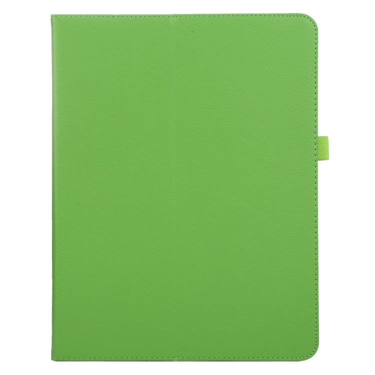 For iPad Pro 11 2024 Litchi Texture Solid Color Leather Tablet Case(Green) - iPad Pro 11 2024 Cases by buy2fix | Online Shopping UK | buy2fix