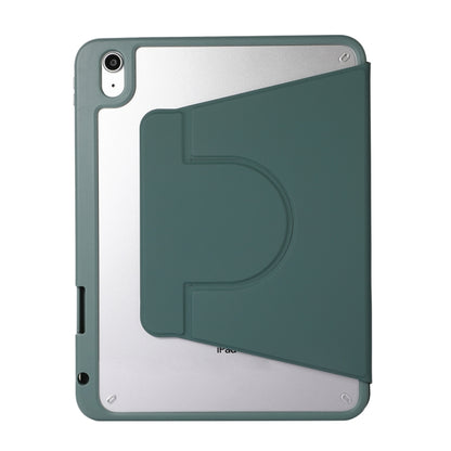 For iPad Pro 13 2024 2 in 1 Acrylic Split Rotating Leather Tablet Case(Pine Needle Green) - iPad Pro 13 2024 Cases by buy2fix | Online Shopping UK | buy2fix