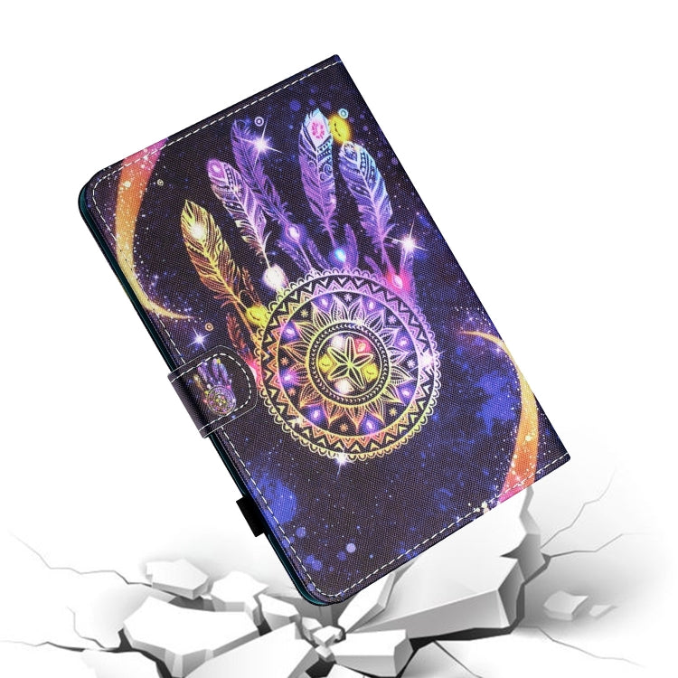 For iPad Pro 11 2024 Coloured Drawing Stitching Smart Leather Tablet Case(Dream Catcher) - iPad Pro 11 2024 Cases by buy2fix | Online Shopping UK | buy2fix