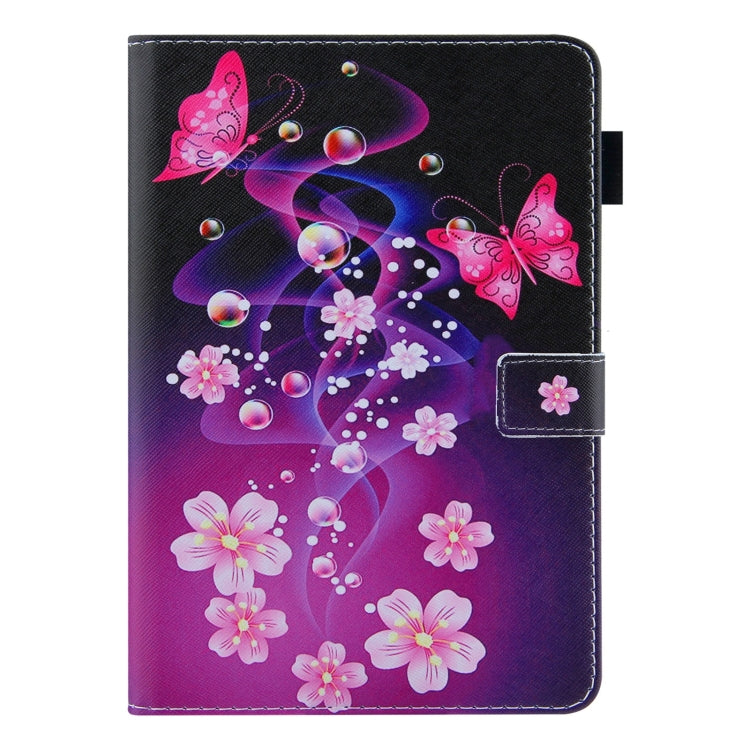 For iPad Pro 11 2024 Colored Drawing Leather Smart Tablet Case(Dual Pink Butterflies) - iPad Pro 11 2024 Cases by buy2fix | Online Shopping UK | buy2fix