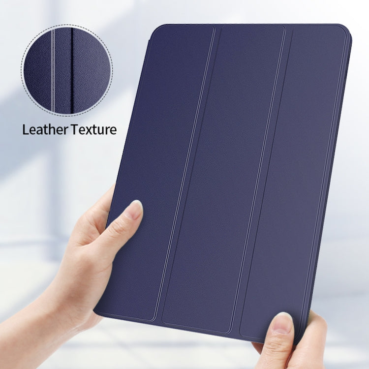 For iPad Air 13 2024 Ultra-thin Double-sided Clip Magnetic Smart Tablet Case(Lavender) - iPad Air 13 2024 Cases by buy2fix | Online Shopping UK | buy2fix