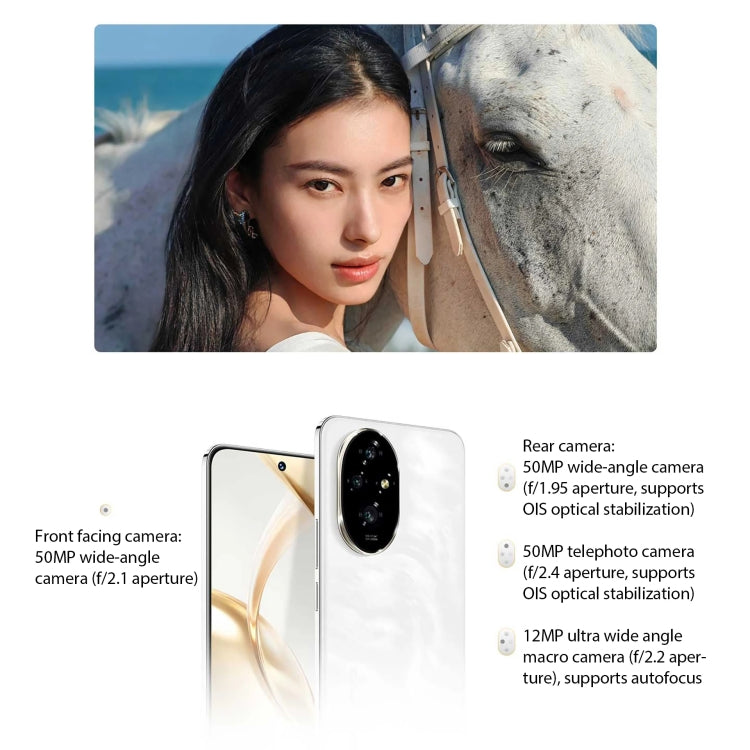 Honor 200, 16GB+512GB, Screen Fingerprint Identification, 6.7 inch MagicOS 8.0 Snapdragon 7 Gen 3 Octa Core, Network: 5G, NFC, OTG(Blue) - Honor by Huawei | Online Shopping UK | buy2fix