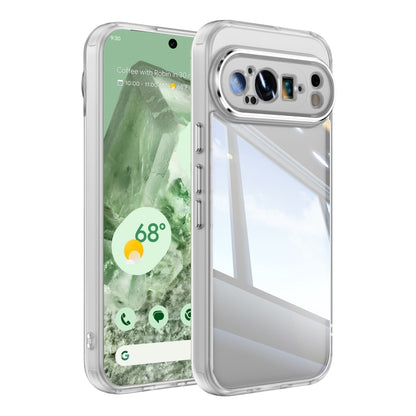 For Google Pixel 9 / 9 Pro Acrylic Hybrid TPU Armor Shockproof Phone Case(Transparent) - Google Cases by buy2fix | Online Shopping UK | buy2fix