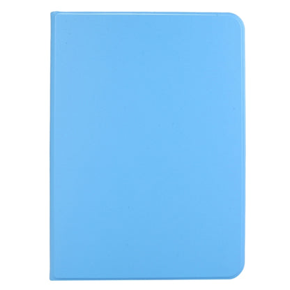 For iPad Pro 13 2024 Stretch Voltage Plain Leather Smart Tablet Case(Light Blue) - iPad Pro 13 2024 Cases by buy2fix | Online Shopping UK | buy2fix