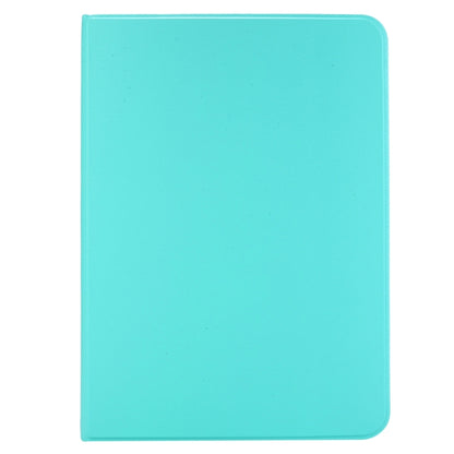 For iPad Air 11 2024 Stretch Voltage Plain Leather Smart Tablet Case(Green) - iPad Air 11 2024 Cases by buy2fix | Online Shopping UK | buy2fix