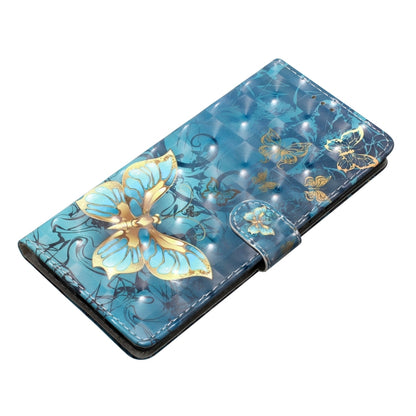 For Motorola Moto G Stylus 5G 2024 3D Pattern Leather Phone Case(3D Butterfly) - Motorola Cases by buy2fix | Online Shopping UK | buy2fix