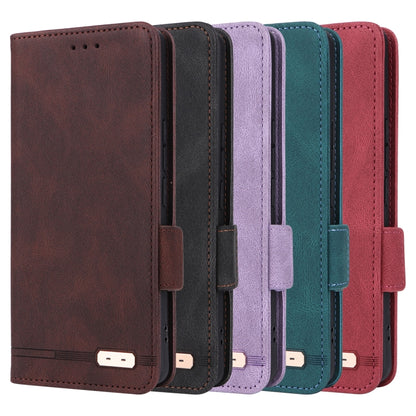 For Redmi K70 / K70 Pro Magnetic Clasp Leather Phone Case(Purple) - Xiaomi Cases by buy2fix | Online Shopping UK | buy2fix