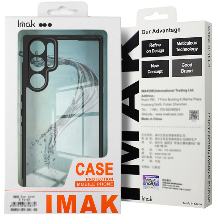 For Motorola Edge 50 Fusion imak UX-9A Series Four-corner Airbag Shockproof Phone Case - Motorola Cases by imak | Online Shopping UK | buy2fix