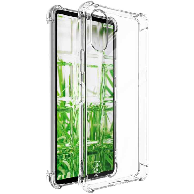 For Sony Xperia 10 VI imak Shockproof Airbag TPU Phone Case(Transparent) - Sony Cases by imak | Online Shopping UK | buy2fix