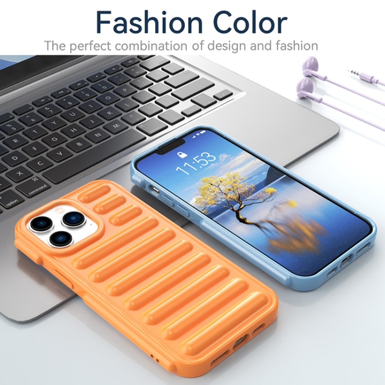 For iPhone 16 Plus Capsule Series Candy Color TPU Phone Case(Purple) - iPhone 16 Plus Cases by buy2fix | Online Shopping UK | buy2fix