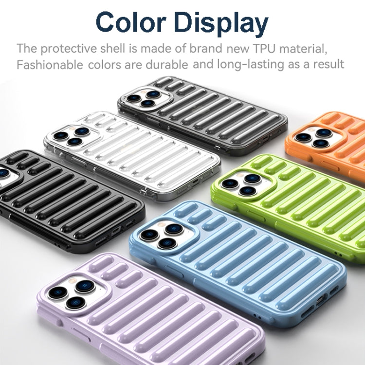 For iPhone 16 Pro Capsule Series Candy Color TPU Phone Case(Blue) - iPhone 16 Pro Cases by buy2fix | Online Shopping UK | buy2fix