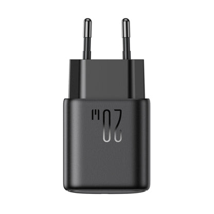 JOYROOM JR-TCF20 PD20W USB-C / Type-C Port Charger, Plug:EU Plug(Black) - USB Charger by JOYROOM | Online Shopping UK | buy2fix