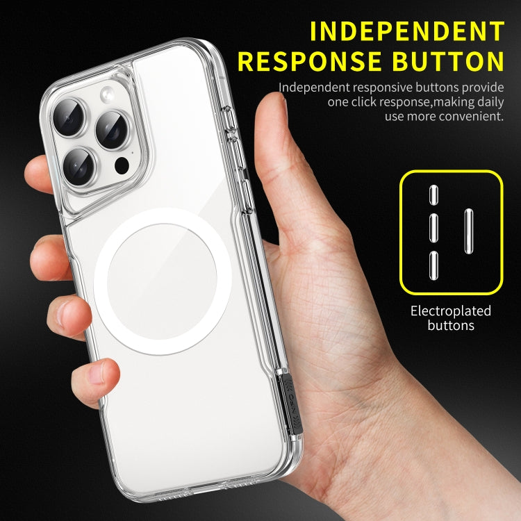 For iPhone 13 Pro MagSafe Acrylic + TPU Transparent Full Coverage Phone Case - iPhone 13 Pro Cases by buy2fix | Online Shopping UK | buy2fix