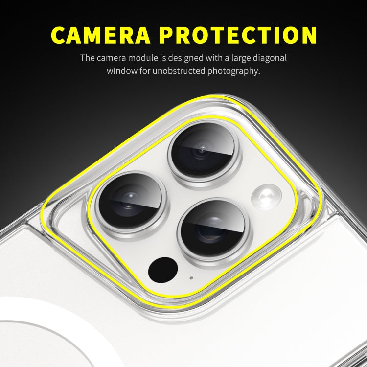 For iPhone 14 Pro Max MagSafe Acrylic + TPU Transparent Full Coverage Phone Case - iPhone 14 Pro Max Cases by buy2fix | Online Shopping UK | buy2fix