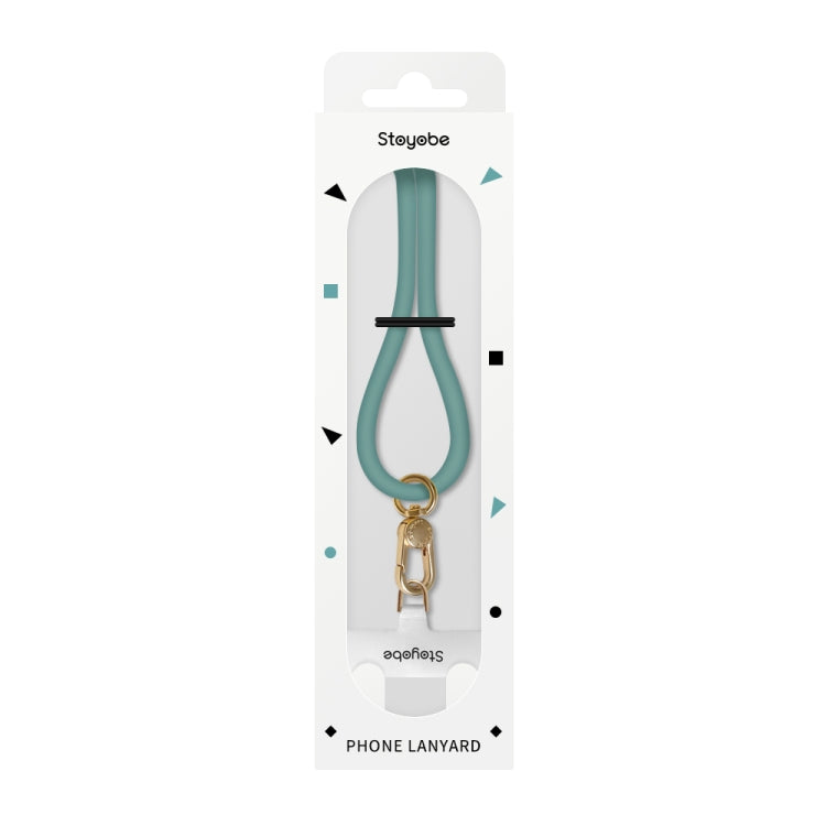 DUX DUICS PL-ONE Universal Silicone Phone Lanyard(Dark Green) - Lanyards & Wrist Straps by DUX DUCIS | Online Shopping UK | buy2fix