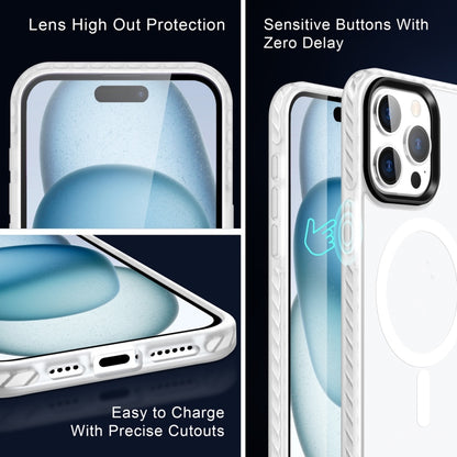 For iPhone 13 Pro Skin Feel Airbag Shockproof MagSafe Phone Case(Transparent) - iPhone 13 Pro Cases by buy2fix | Online Shopping UK | buy2fix