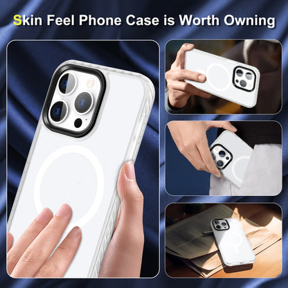 For iPhone 13 Pro Skin Feel Airbag Shockproof MagSafe Phone Case(Transparent) - iPhone 13 Pro Cases by buy2fix | Online Shopping UK | buy2fix