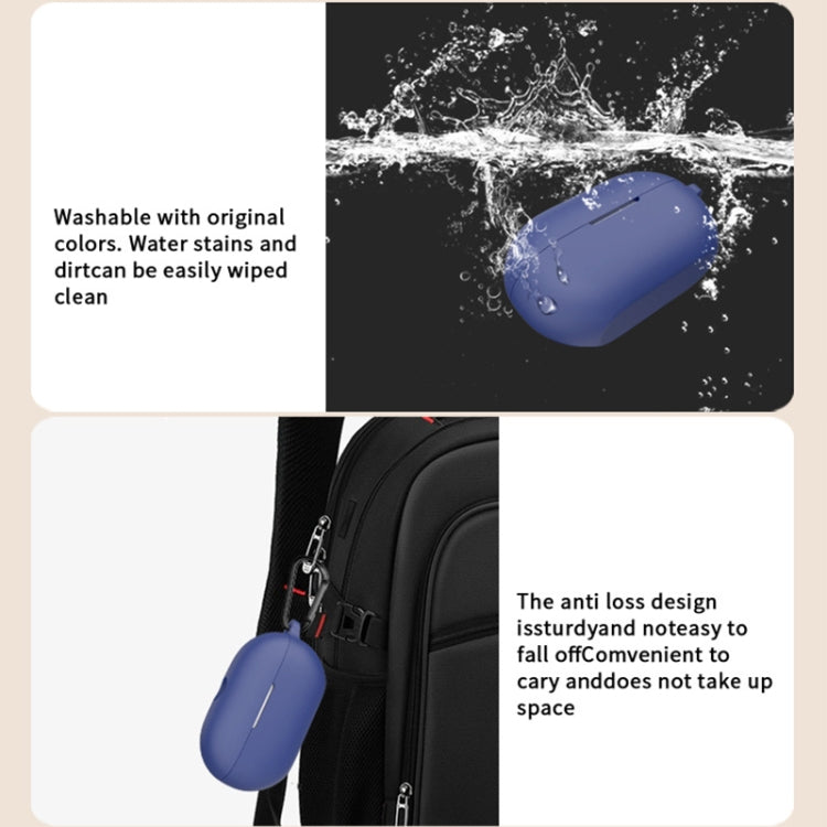 For Beats Solo Buds Wireless Earphones Silicone Protective Case with Hole(White) - Other Case by buy2fix | Online Shopping UK | buy2fix