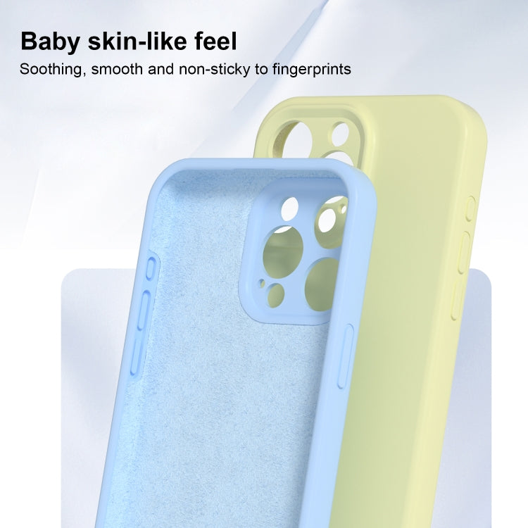 For iPhone 16 Plus Precise Hole Liquid Silicone Jelly Color Full Coverage Phone Case(Sunflower Color) - iPhone 16 Plus Cases by buy2fix | Online Shopping UK | buy2fix