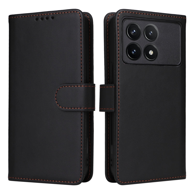 For Redmi K70 / K70 Pro BETOPNICE BN-005 2 in 1 Detachable Imitate Genuine Leather Phone Case(Black) - K70 Pro Cases by BETOPNICE | Online Shopping UK | buy2fix