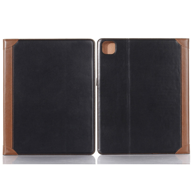 For iPad Pro 11 2024 Book Style Stitching Leather Tablet Case(Black) - iPad Pro 11 2024 Cases by buy2fix | Online Shopping UK | buy2fix