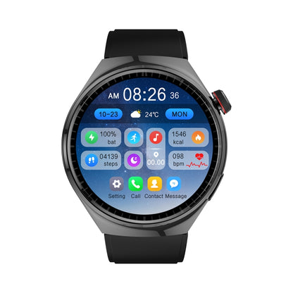 LEMFO LF38 1.6 inch IPS Screen Silicone Strap Smart Watch Supports Blood Oxygen Monitoring(Black) - Smart Watches by LEMFO | Online Shopping UK | buy2fix