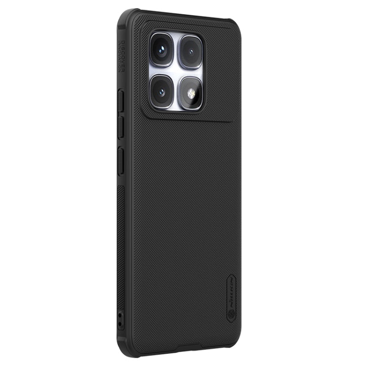 For Redmi K70 Ultra NILLKIN Frosted Shield Pro Magnetic Phone Case(Black) - Xiaomi Cases by NILLKIN | Online Shopping UK | buy2fix