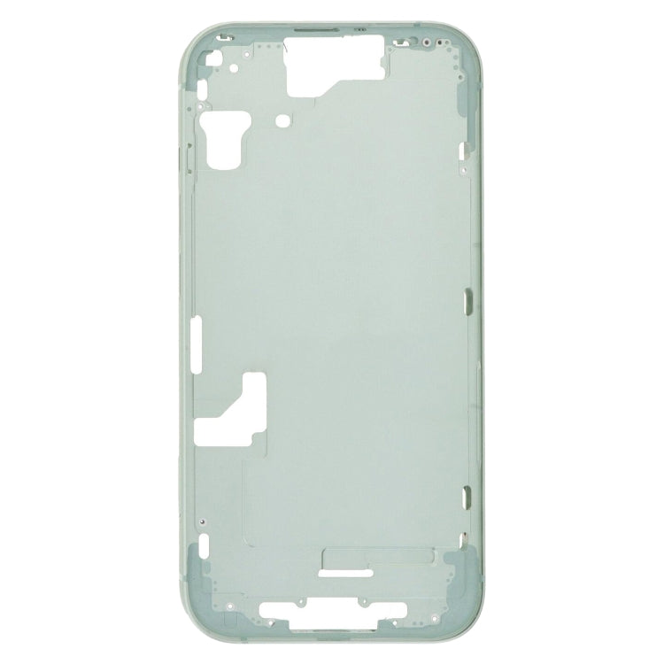 For iPhone 15 Middle Frame Bezel Plate with Side Keys + Card Tray, Version:China Version(Green) - LCD Related Parts by buy2fix | Online Shopping UK | buy2fix