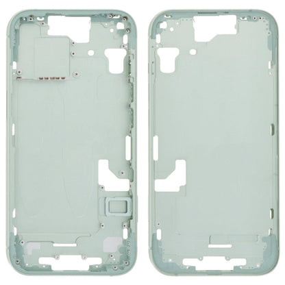 For iPhone 15 Middle Frame Bezel Plate with Side Keys + Card Tray, Version:CE EU Version(Green) - LCD Related Parts by buy2fix | Online Shopping UK | buy2fix