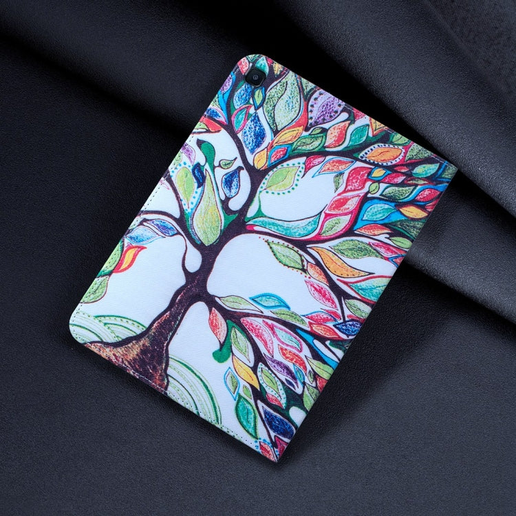 For Samsung Galaxy Tab S6 Lite 2024 Colored Drawing Leather Tablet Case(Life Tree) - Other Galaxy Tab PC by buy2fix | Online Shopping UK | buy2fix