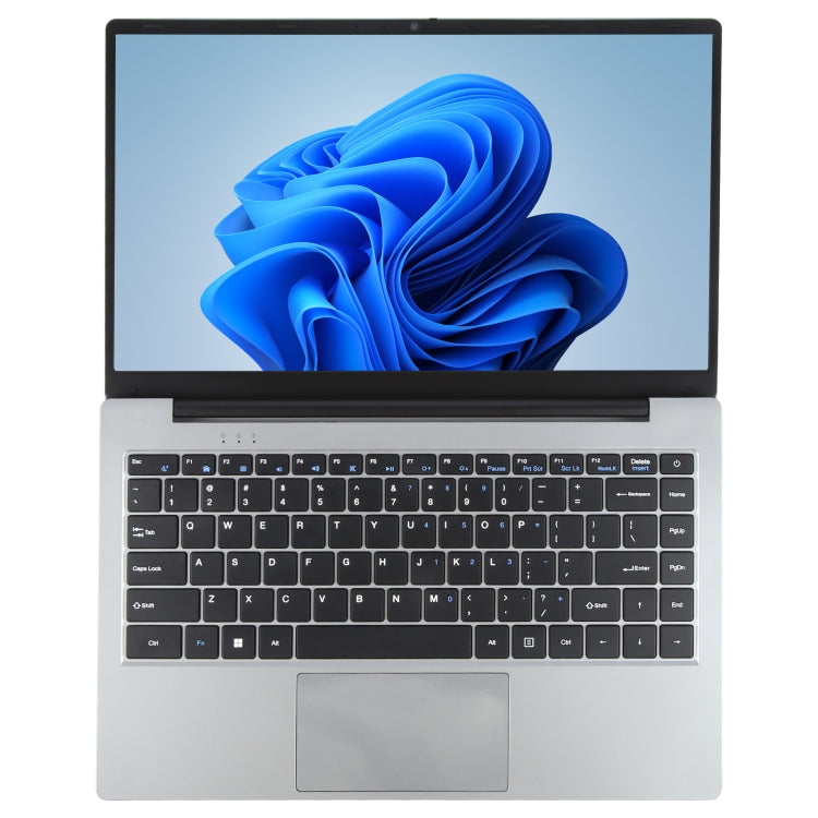 14 inch Windows 11 Laptop, 16GB+256GB, Gen 4th Intel Core i7 CPU, 180 Degree Rotation Axis(Silver) - Others by buy2fix | Online Shopping UK | buy2fix