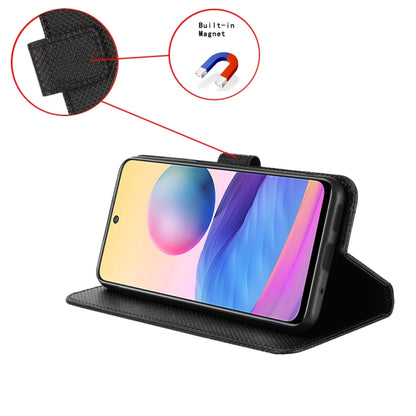 For Redmi K70 Ultra Diamond Texture Leather Phone Case(Black) - Xiaomi Cases by buy2fix | Online Shopping UK | buy2fix