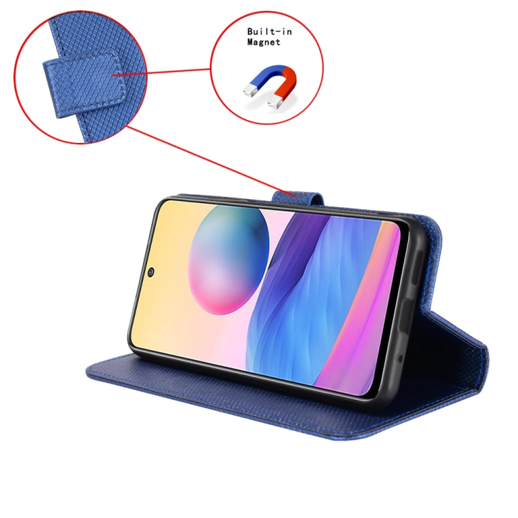 For Redmi K70 Ultra Diamond Texture Leather Phone Case(Blue) - Xiaomi Cases by buy2fix | Online Shopping UK | buy2fix