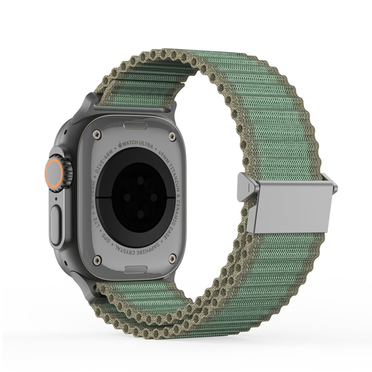 For Apple Watch Ultra 2 49mm DUX DUCIS YC Series Ocean Nylon Watch Band(Green) - Watch Bands by DUX DUCIS | Online Shopping UK | buy2fix