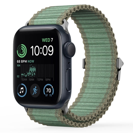 For Apple Watch SE 40mm DUX DUCIS YC Series Ocean Nylon Watch Band(Green) - Watch Bands by DUX DUCIS | Online Shopping UK | buy2fix